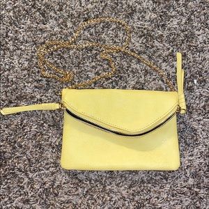 Yellow clutch